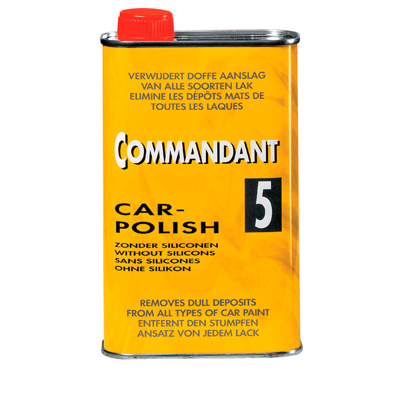 Commandant, C55A Car polish nr.5 0,5L, Gelb