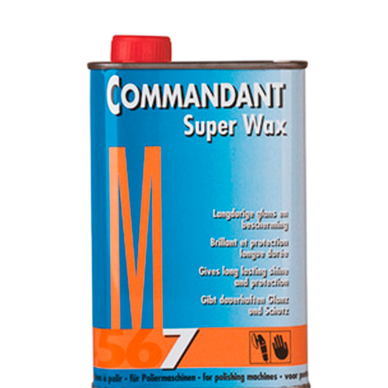 Commandant, CM75 Superwax for machine M7 500gr, Blau