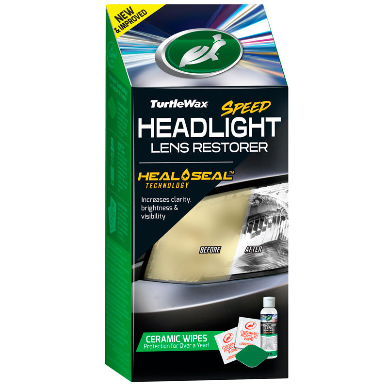 Turtle Wax, Speed Headlight Kit, Grün, Grau