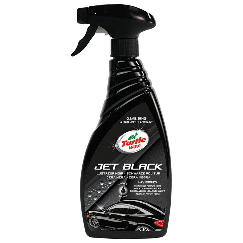 Turtle Wax, Hybrid Jet Black Spray Polish 500ml, Schwarz