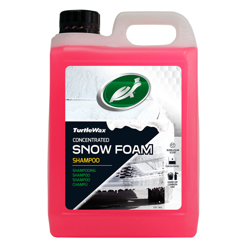 Turtle Wax, Hybrid Snow Foam shampoo 2.5Ltr, Rosa