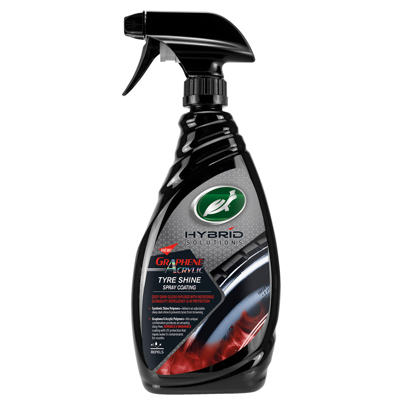 Turtle Wax, HS Tyre Shine 680ml, Flüssigkeit, Schwarz