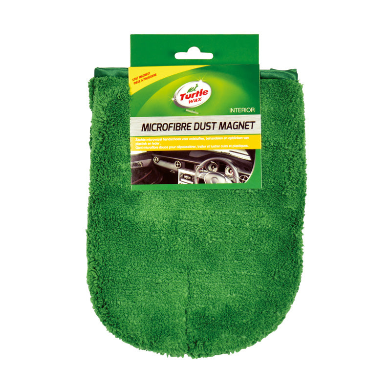 Turtle Wax, X1651td Mikrofaser-Handschuh Staubmagnet, Microfiber, Grün