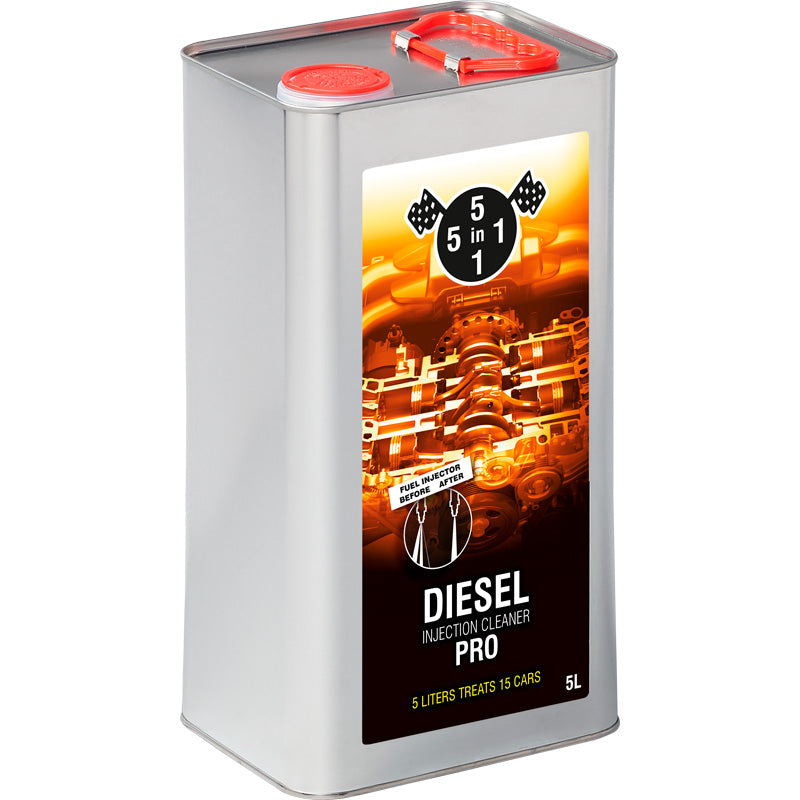 5in1, Diesel-Einspritz-Reiniger 5 Liter, Flüssigkeit, Silber