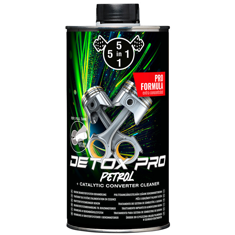 5in1, Petrol Detox Pro 1 liter, Flüssigkeit, Silber