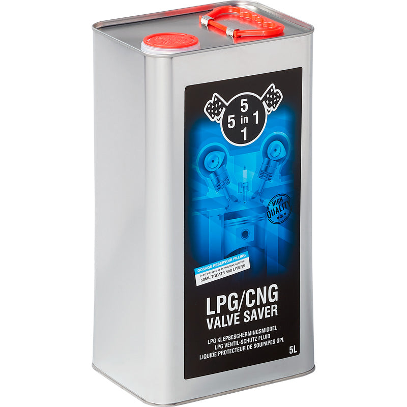 5in1, LPG Ventilreiniger 5 Liter, Flüssigkeit, Weiss