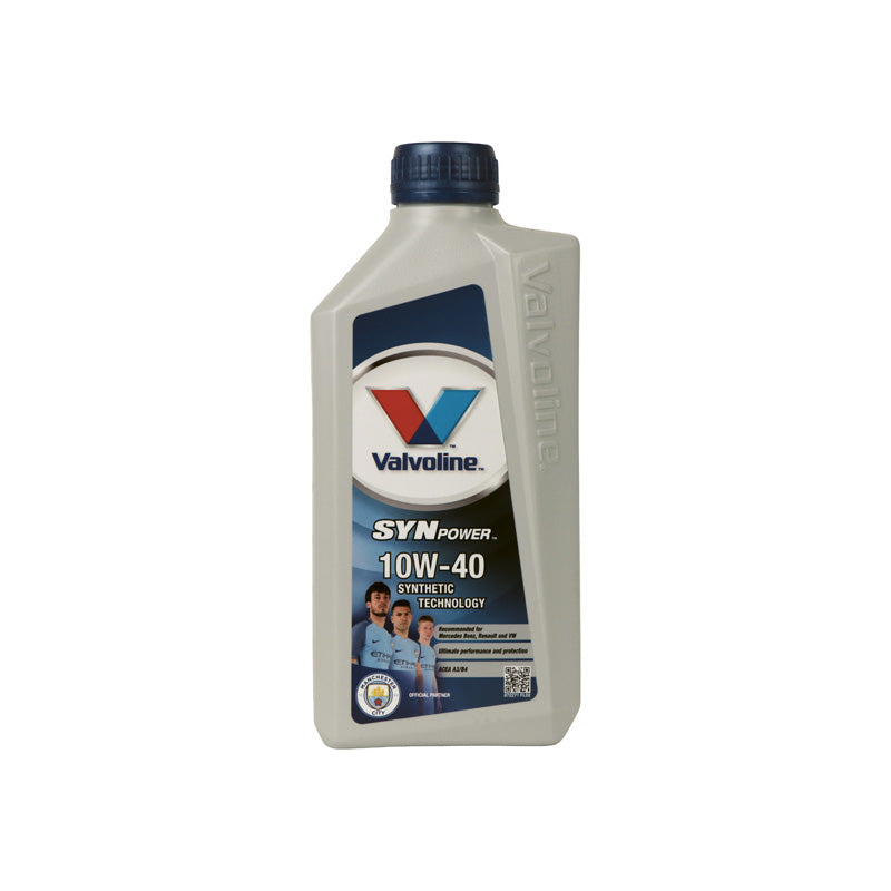 Valvoline, Motoröl SynPower 10W40 1-Liter, Flüssigkeit, Silber