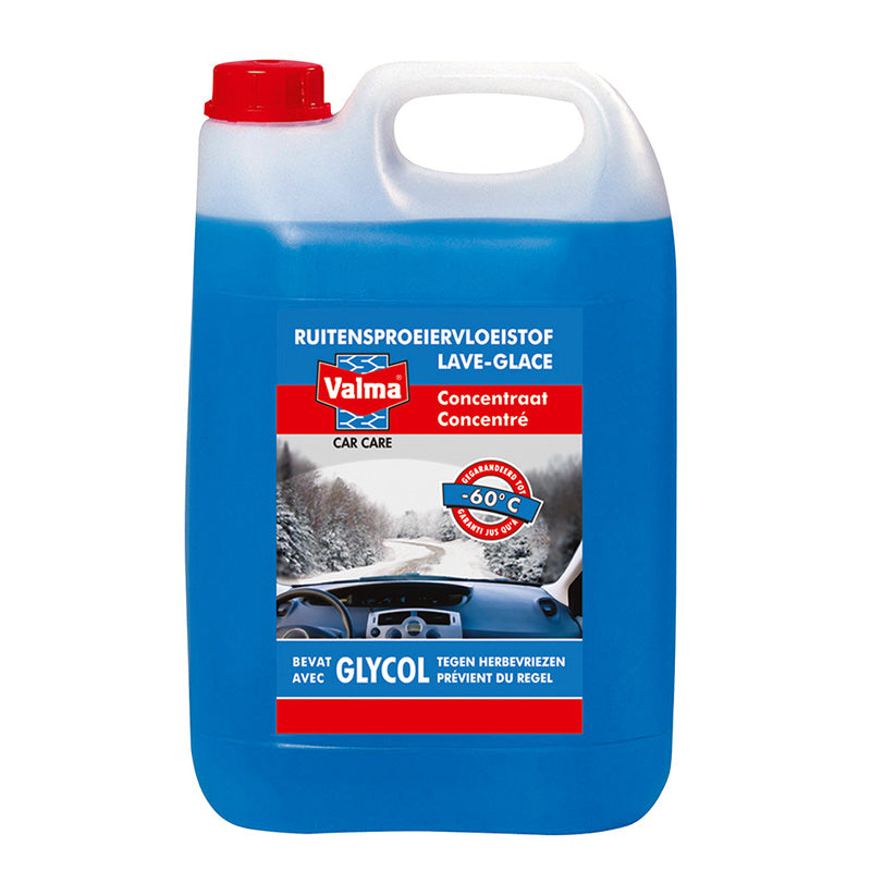 Valma, WC05 Scheibensprühmittel Anti-Frost Konzentrat -60 °C 5-Liter, Flüssigkeit, Blau