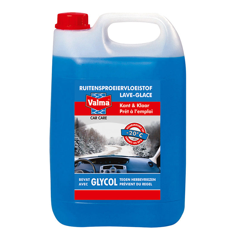 Valma, WK05 Scheibensprühmittel Anti-Frost gebrauchsfertig 5-Liter, Flüssigkeit, Blau