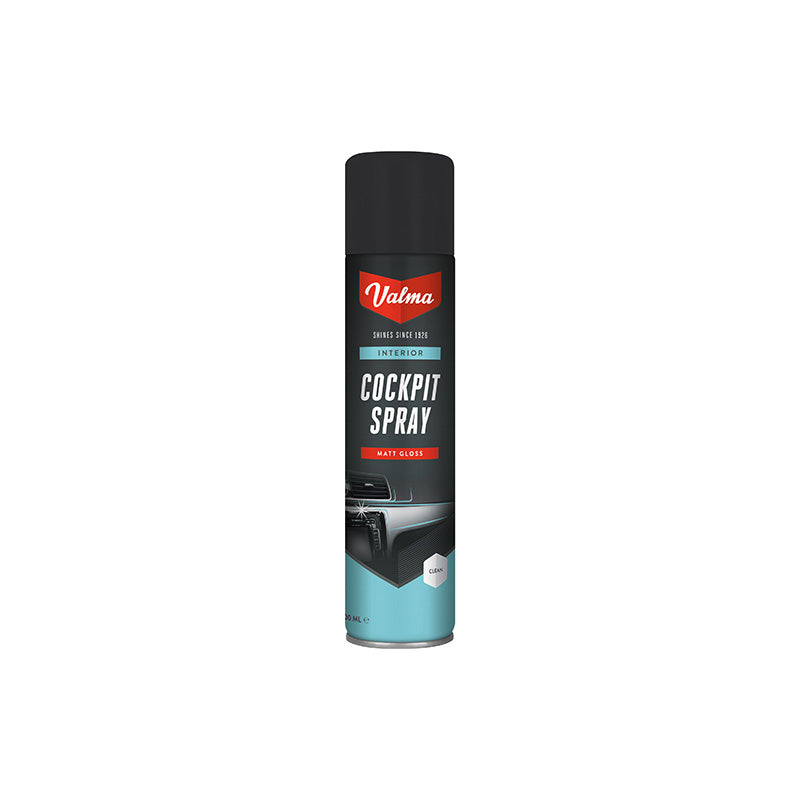 Valma, R27M Cockpitspray Matt 400ml, Flüssigkeit, Schwarz