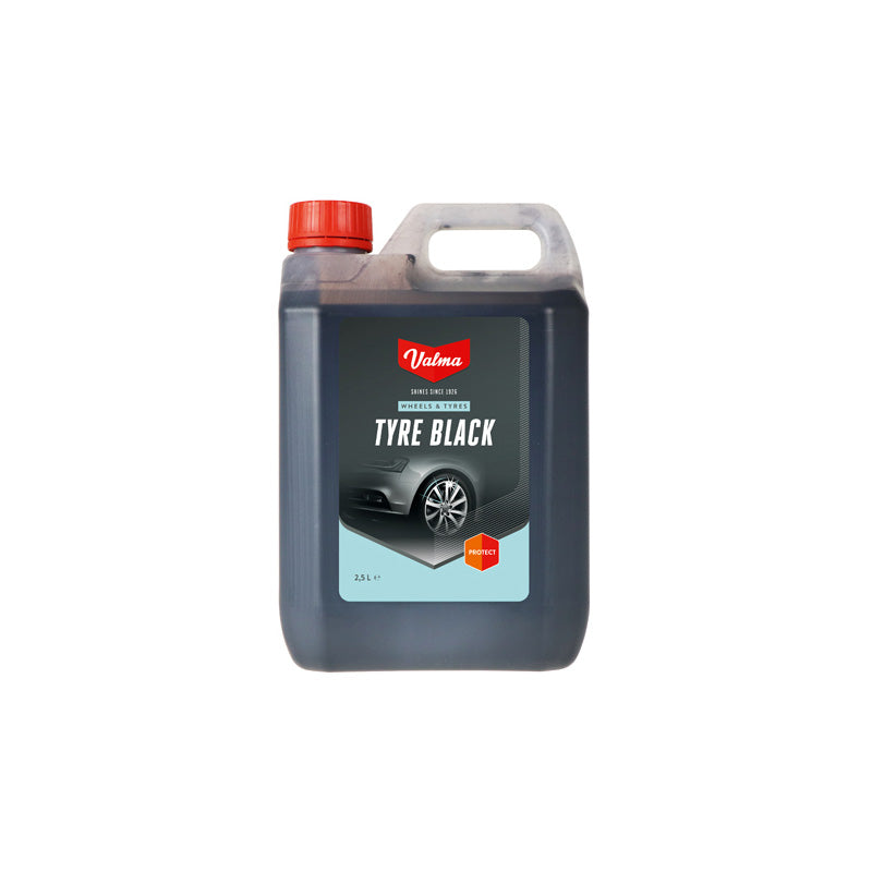 Valma, A26A Tyre Black 2.5L, Flüssigkeit, Schwarz