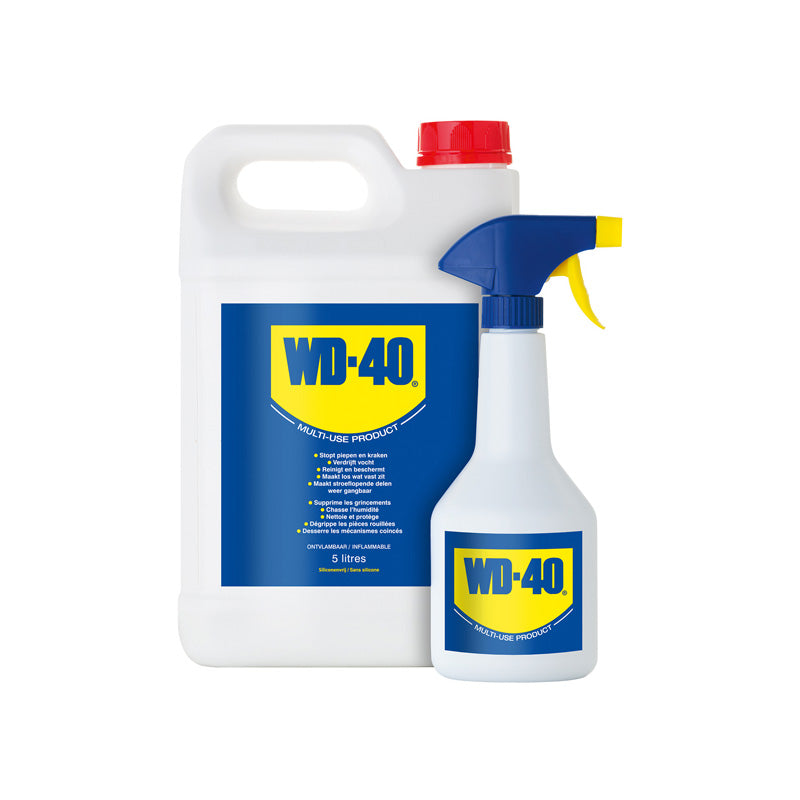 WD-40, Multi-Use 5L Kanister inkl. Pumpzerstäuber, Weiss