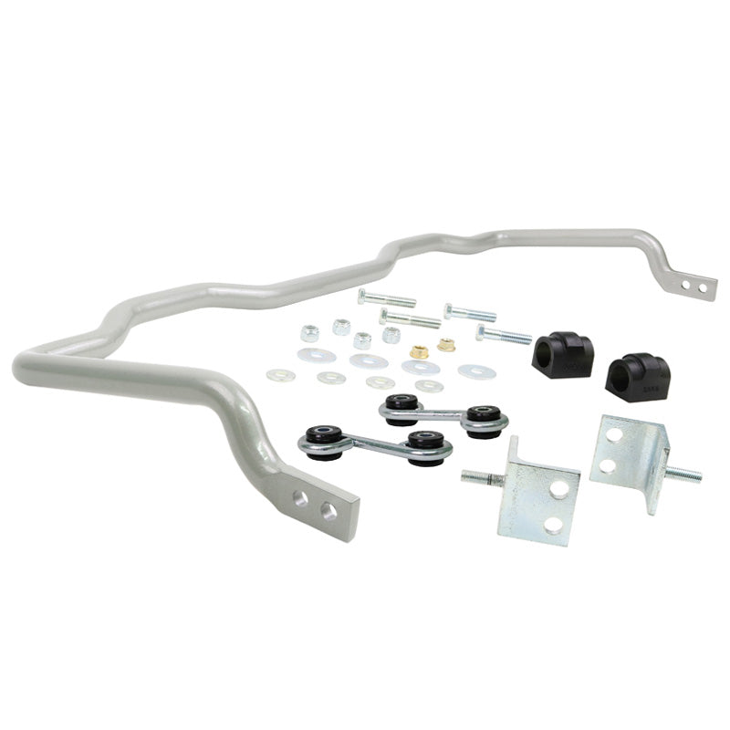 Whiteline, Stabilisatorstange Hinten 22mm Heavy Duty Verstellbar passend für BMW 3er E36 1991-1999, Stahl, Silber