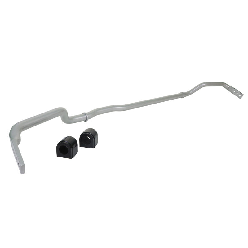 Whiteline, Stabilisatorstange Hinten 26mm Heavy Duty Verstellbar passend für BMW M3 F80 2014-2019/M4 F82/F83 Incl. CS & Competition 2014-, Stahl, Silber