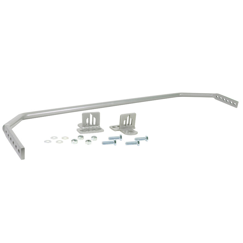 Whiteline, Stabilisatorstange Hinten 24mm Heavy Duty Verstellbar passend für Ford Fiesta V 2001-2010, Stahl, Silber