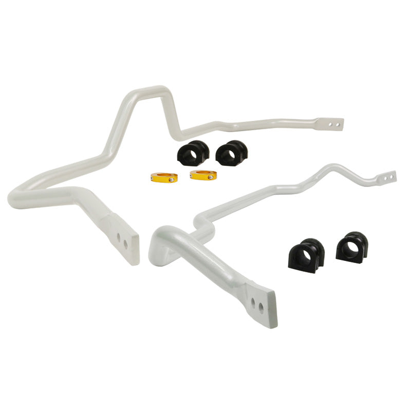 Whiteline, Stabilisatorstangen-Kit Vorn und Hinter passend für Acura EL/RSX / Honda Civic VII/Integra 2000-, Stahl, Silber