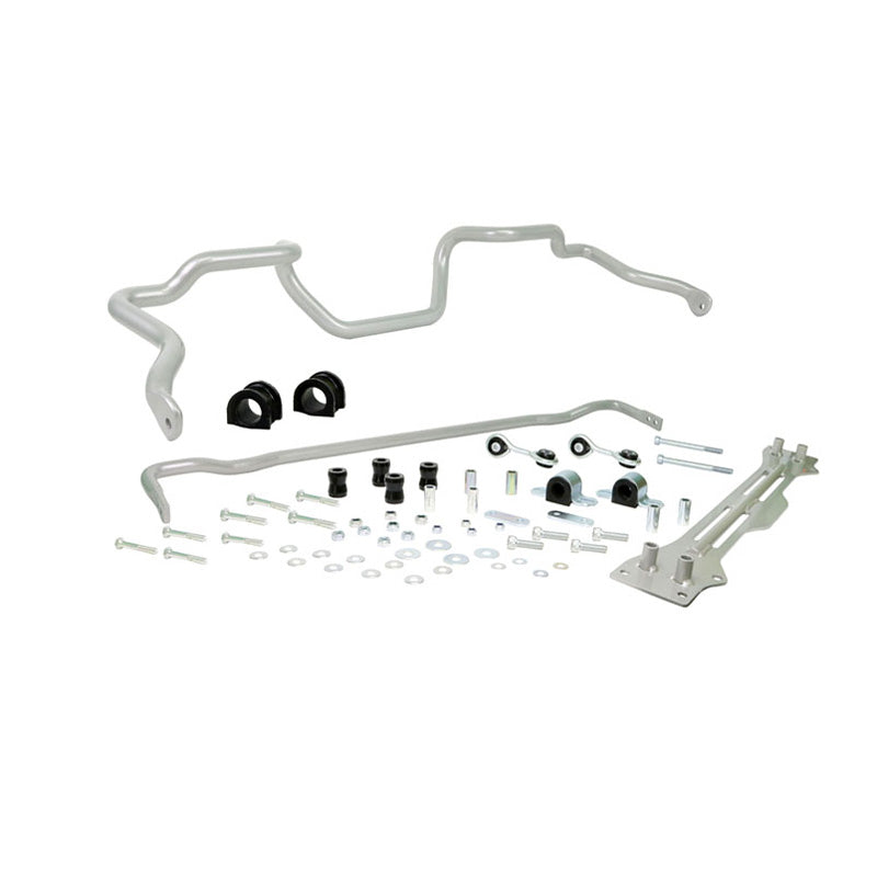 Whiteline, Stabilisatorstangen-Kit Vorn und Hinter passend für Acura EL / Honda Civic V/VI 1993-2001, Stahl, Silber