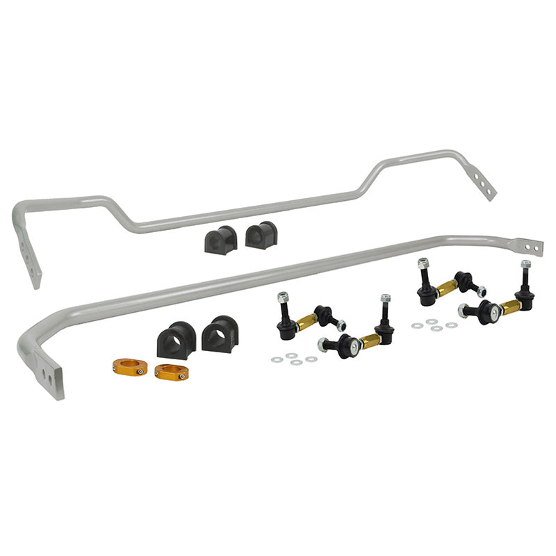 Whiteline, Stabilisatorstangen-Kit Vorn und Hinter passend für Mazda MX-5 III NC 2005-2014, Stahl, Silber