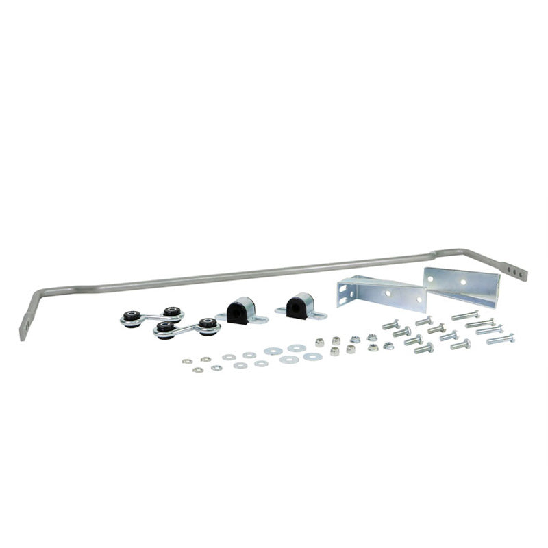 Whiteline, Stabilisatorstange Hinten 18mm Heavy Duty Verstellbar passend für Mitsubishi Mirage 1995-2003, Stahl, Silber