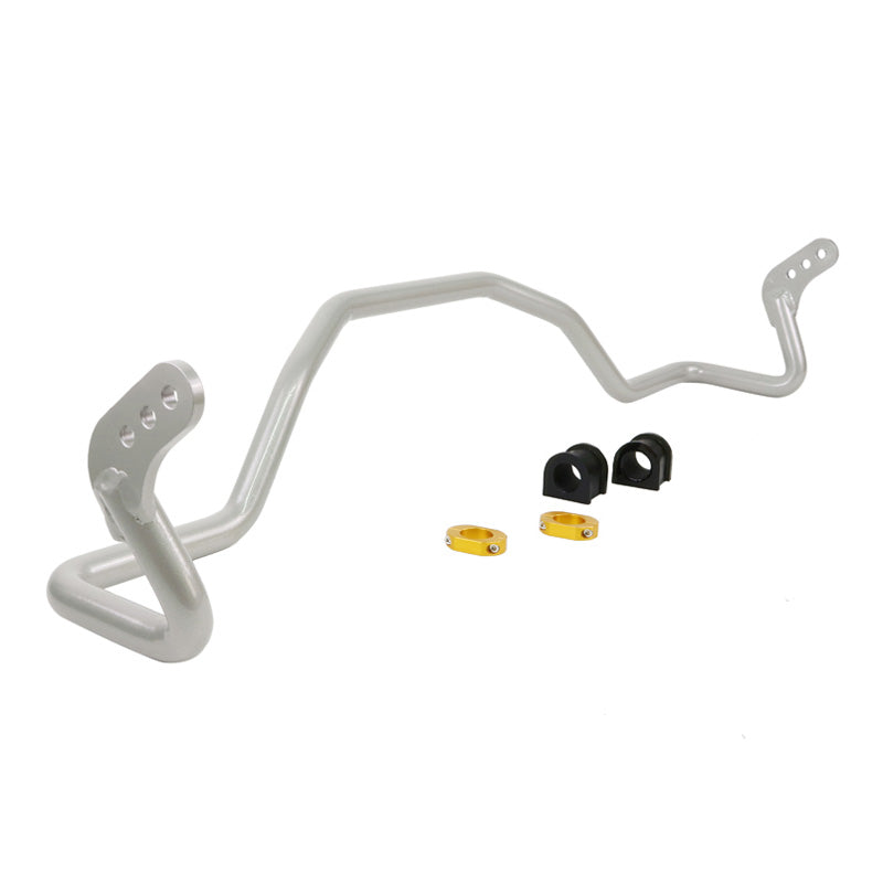 Whiteline, Stabilisatorstange Hinten 24mm Heavy Duty Verstellbar passend für Mitsubishi ASX/Lancer VIII Ralliart 4WD 2008-, Stahl, Silber