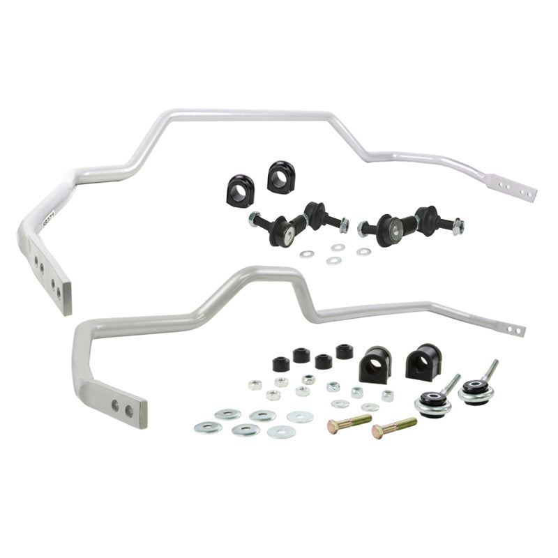 Whiteline, Stabilisatorstangen-Kit Vorn und Hinter passend für Nissan Skyline R33-R34/Stagea WC34 1993-2008, Stahl, Silber