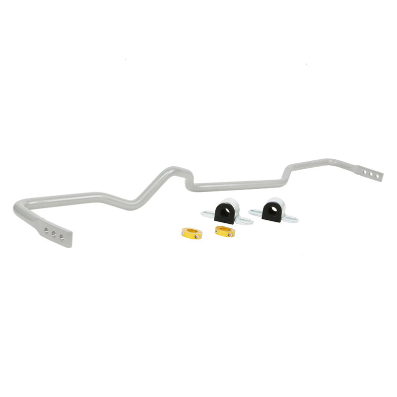 Whiteline, Stabilisatorstange Hinten 20mm Heavy Duty Verstellbar passend für Infiniti G Coupé/Limousine / Nissan 350 Z Coupé/Roadster Z33/Skyline V35/Stagea M35 2001-2008, Stahl, Silber