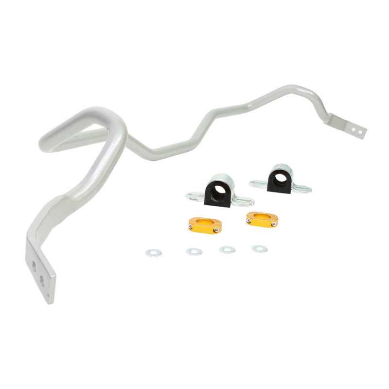 Whiteline, Stabilisatorstange Vorne 24mm Heavy Duty Verstellbar passend für Lexus CT / Toyota Celica T23/Corolla E12/Corolla Verso 1999-, Stahl, Silber