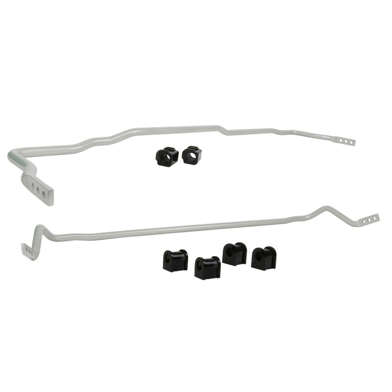 Whiteline, Stabilisatorstangen-Kit Vorn und Hinter passend für Toyota MR 2 II SW2 1989-1999, Stahl, Silber