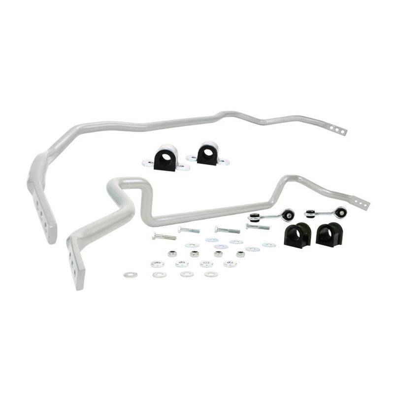 Whiteline, Stabilisatorstangen-Kit Vorn und Hinter passend für Toyota Supra A7 1986-1993, Stahl, Silber