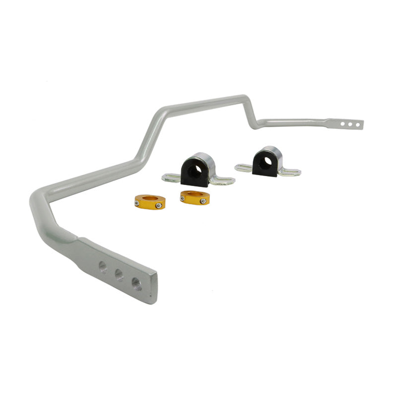 Whiteline, Stabilisatorstange Hinten 20mm Heavy Duty Verstellbar passend für Toyota Celica T20/Coupé T18 4WD 1989-1999, Stahl, Silber