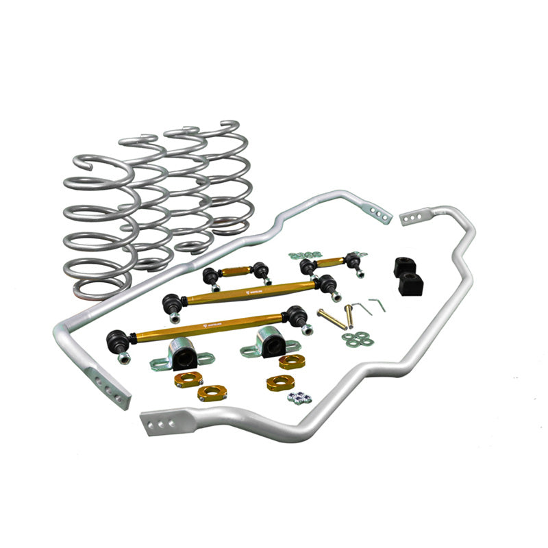 Whiteline, Grip-Serien 1 Stabilisator- und Tieferlegungsfedern-Kit passend für Volkswagen Golf V 1K1/V Variant 1K5 2003-2009, Stahl, Silber