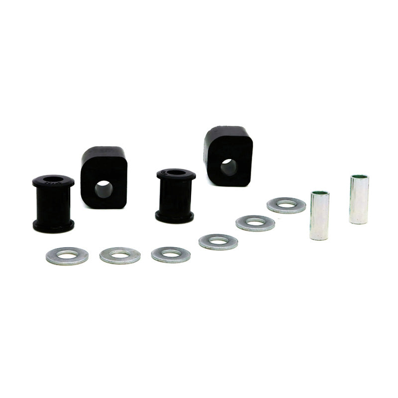 Whiteline, Lenker Radaufhängung - Lower Inner Bushing passend für für Suzuki Baleno EG/Swift II Hatchback/Limousine AH-AJ-EA-MA 1989-2002, PU-Rim, Schwarz