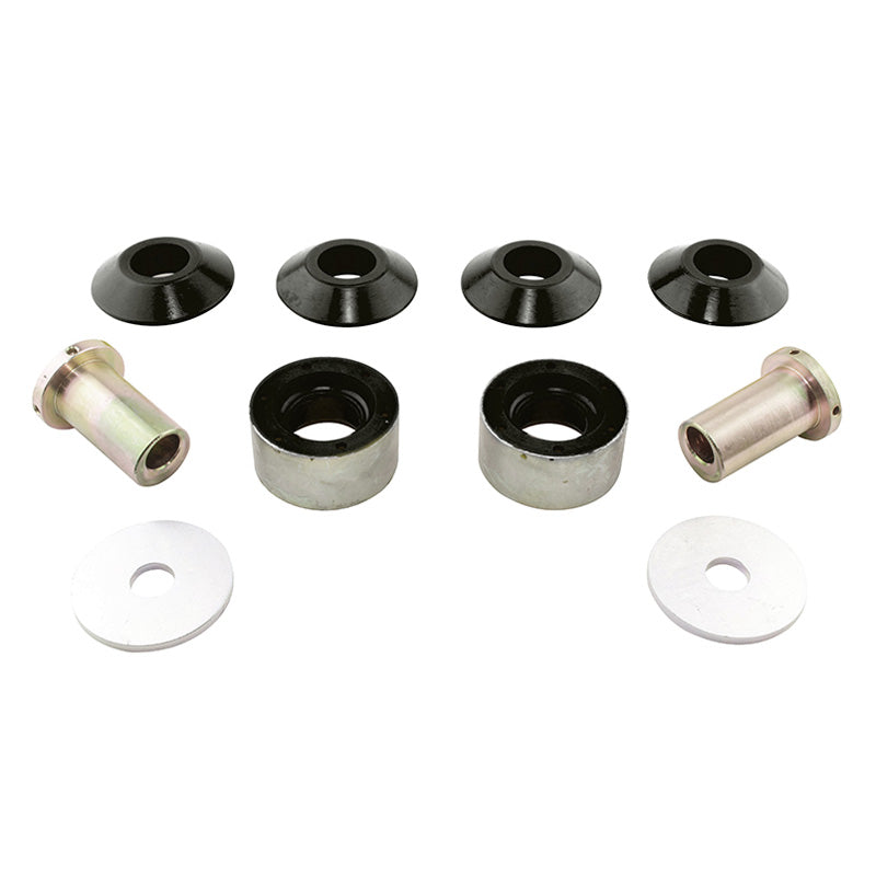 Whiteline, Lenker Radaufhängung - Lower Inner Rear Bushing passend für Subaru Forester SH/Impreza/Legacy IV BL-BP/Outback BE-BH/Tribeca B9/WRX Limousine/Estate 2003-2016, Stahl, Schwarz