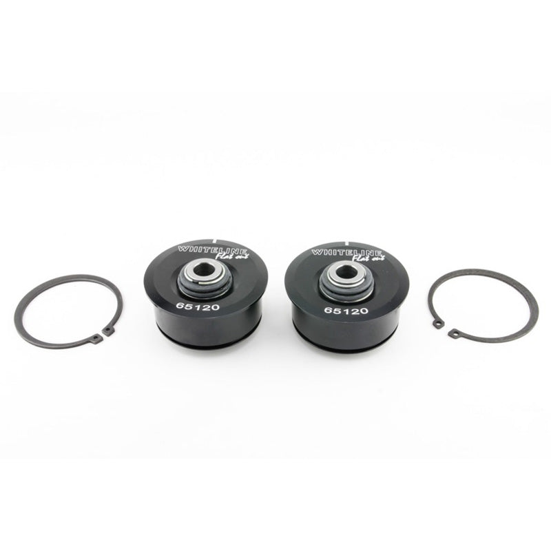 Whiteline, Lenker Radaufhängung - Lower Inner Rear Bushing passend für Mitsubishi Lancer VIII Evolution X 2007-, Aluminium, Schwarz