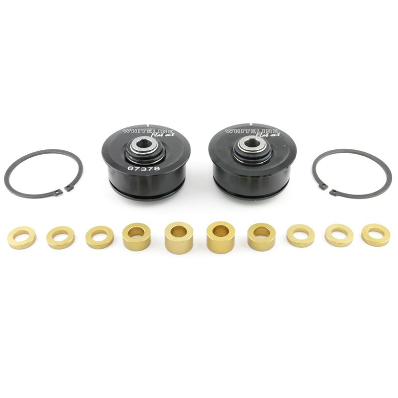 Whiteline, Lenker Radaufhängung - Lower Inner Rear Bushing passend für Subaru Impreza Hatchback/Limousine GR-GH-G3-GJ/WRX 2010-, Aluminium, Silber