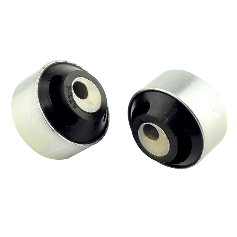 Whiteline, Lenker Radaufhängung - Lower Inner Rear Bushing passend für Ford Ecosport/Fiësta Limousine/Fiësta V/VI JH-JD-Van / Mazda 2 DE 2007-, Stahl, Schwarz