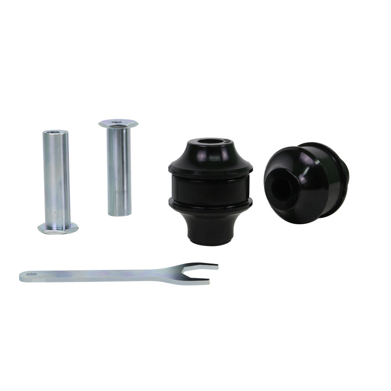 Whiteline, Aufhängungslenker - Unterer Bushing passend für BMW 1/2/3/4er F20-F23/F45/F30-F34/F36/F80/F82/F83/F87 2011-, PU-Rim, Silber