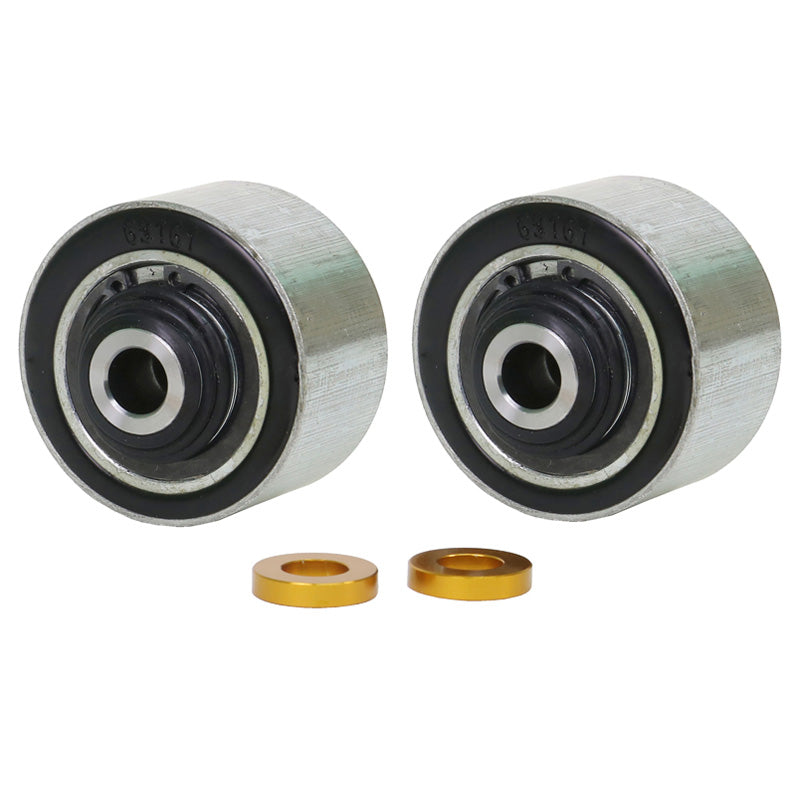 Whiteline, Anti-Lift Kit Bushing - Vorderder Wishbone passend für Hyundai Elantra/I30/Kona Kia Cerato 2015-, Stahl, Silber