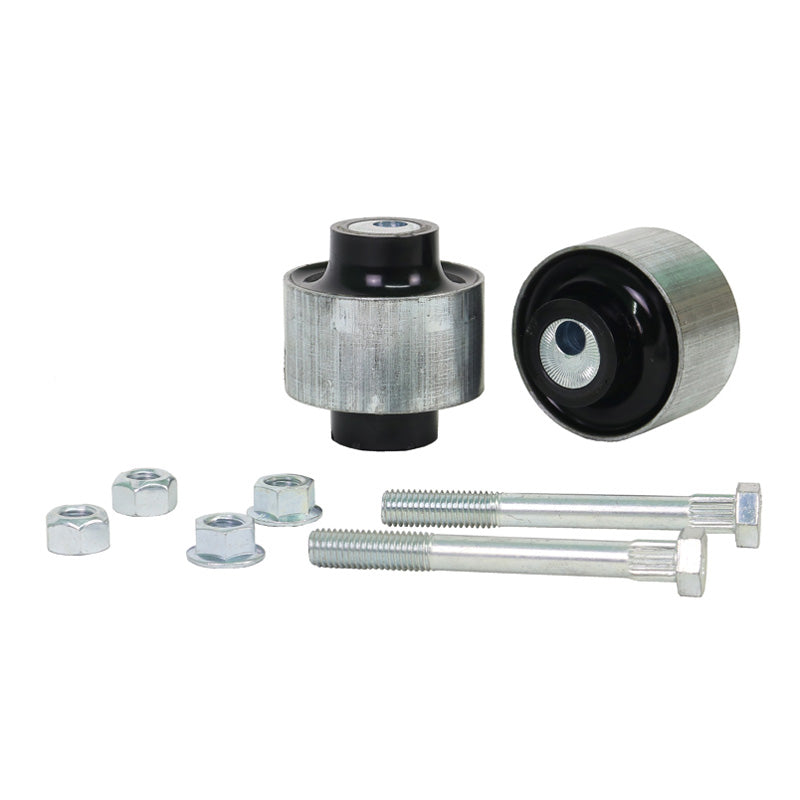 Whiteline, Achsvermessung des Caster - Bushing kit passend für BMW 1/2/3/4/X1 04-, PU-Rim, Silber