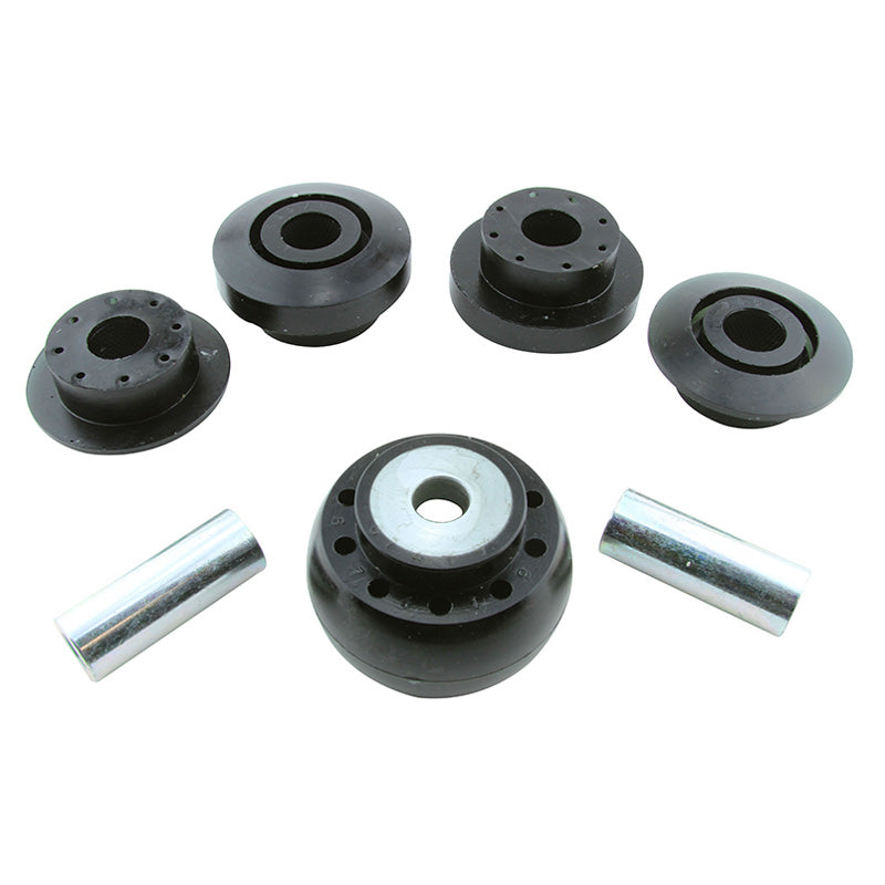 Whiteline, Differential - Mount Bushing passend für Infiniti G Cabrio 37/Coupé/Limousine / Nissan 350 Z/370 Z Coupé/Roadster/Skyline V35/V36/Stagea M35 2001-2014, PU-Rim, Schwarz