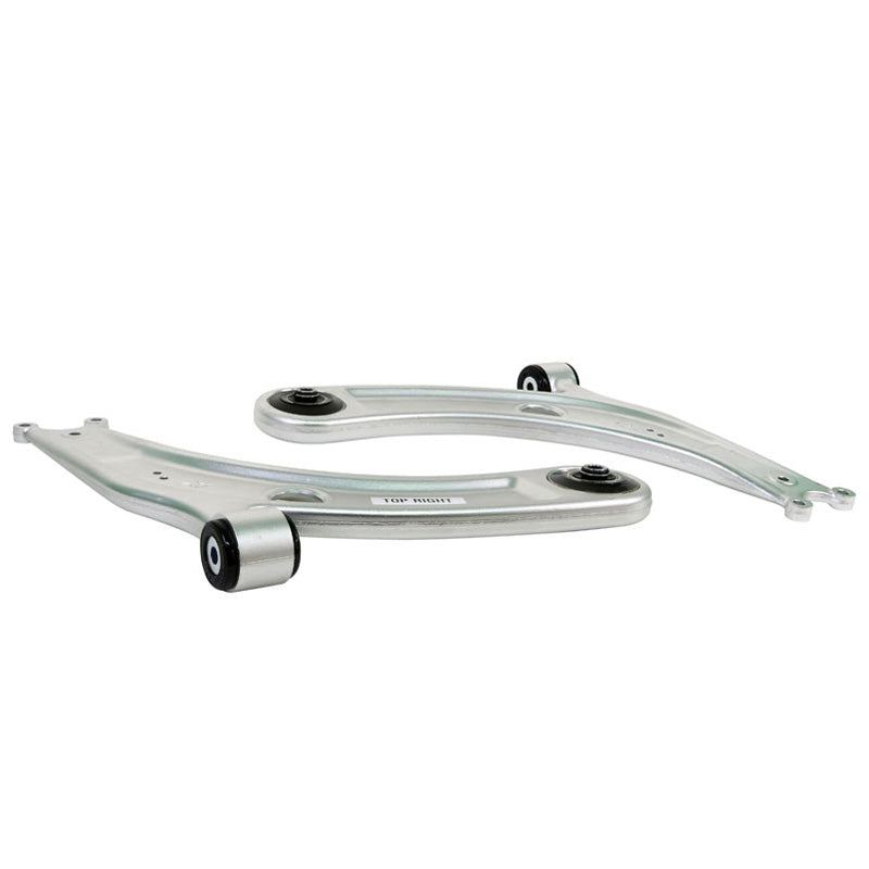 Whiteline, Aluminium Wishbone Lenker Radaufhängung passend für Audi A3/TT FV3/FV9 / Seat Leon / Skoda Octavia III 5E3/5E5 / Volkswagen Golf Alltrack/Sportsvan/VII 2012-, Silber