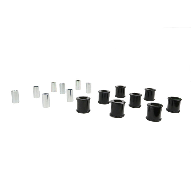 Whiteline, Hintere Lenker Radaufhängung - Unterer Service Bushing Kit für WL KTA108 /WL KTA109 und WL KTA123, Stahl, Silber