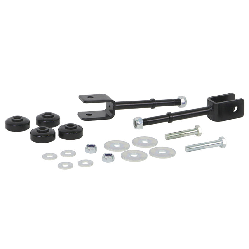 Whiteline, Stabilisatorstange Hinten Link kit passend für Toyota Land Cruiser 2008-, PU-Rim, Stahl, Schwarz