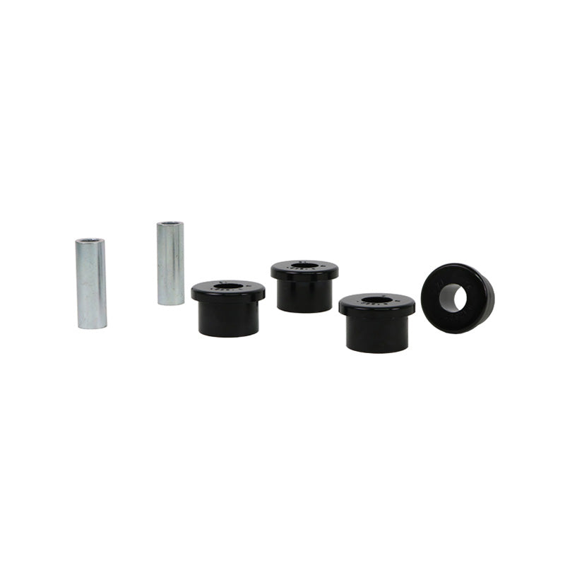 Whiteline, Lenker Radaufhängung - Lower Inner Front Bushing passend für Ford Escort V/VI/VII/Laser / Kia Sephia / Mazda 323 IV 1987-2003, PU-Rim, Schwarz