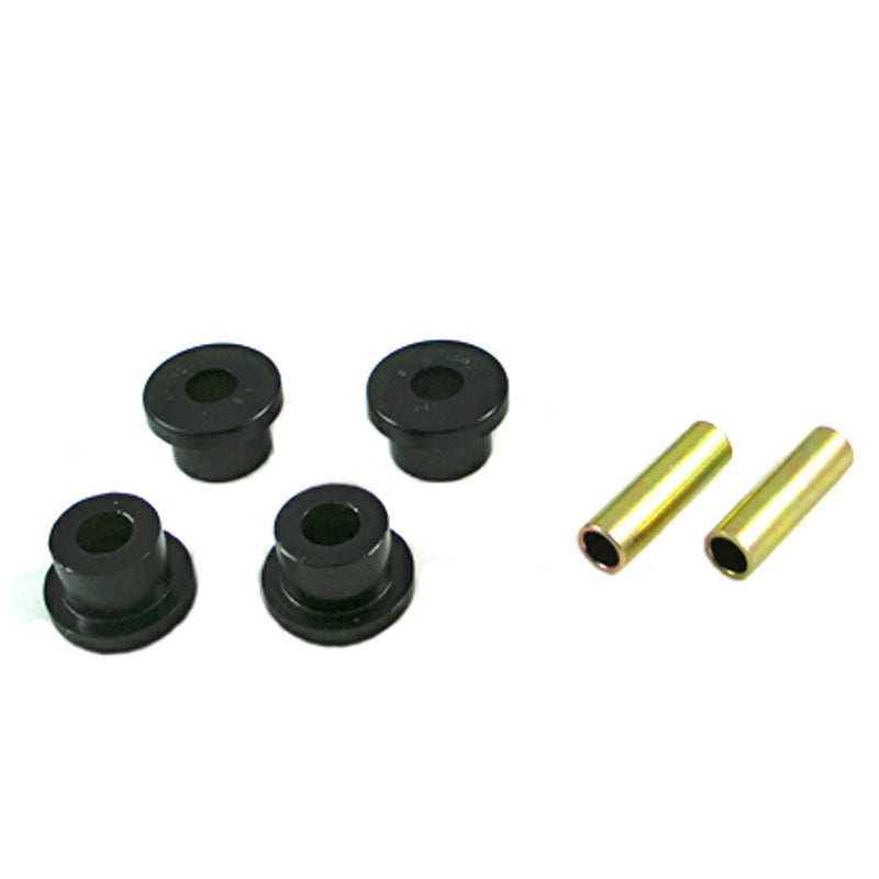 Whiteline, Lenker Radaufhängung - Lower Inner Front Bushing passend für Dodge Raider / Mitsubishi L 200/L 300/Pajero 1980-2007, PU-Rim, Schwarz