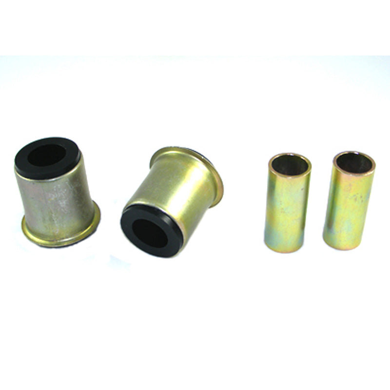 Whiteline, Lenker Radaufhängung - Upper Inner Rear Bushing passend für Toyota Dyna 100 Platform/Chassis/Hiace II Box/Wagon/Hilux 1985-2006, Stahl, Schwarz