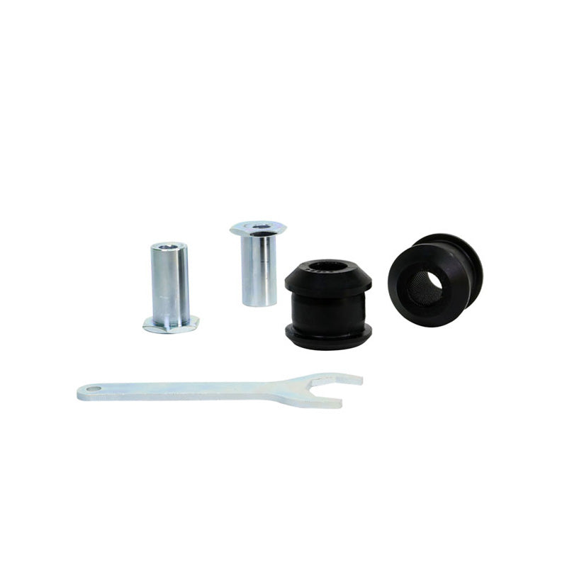 Whiteline, Lenker Radaufhängung - Lower Bushing passend für BMW 1/2/3/4er F20-F23/F45/F30-F34/F36/F80/F82/F83/F87 2011-, PU-Rim, Silber