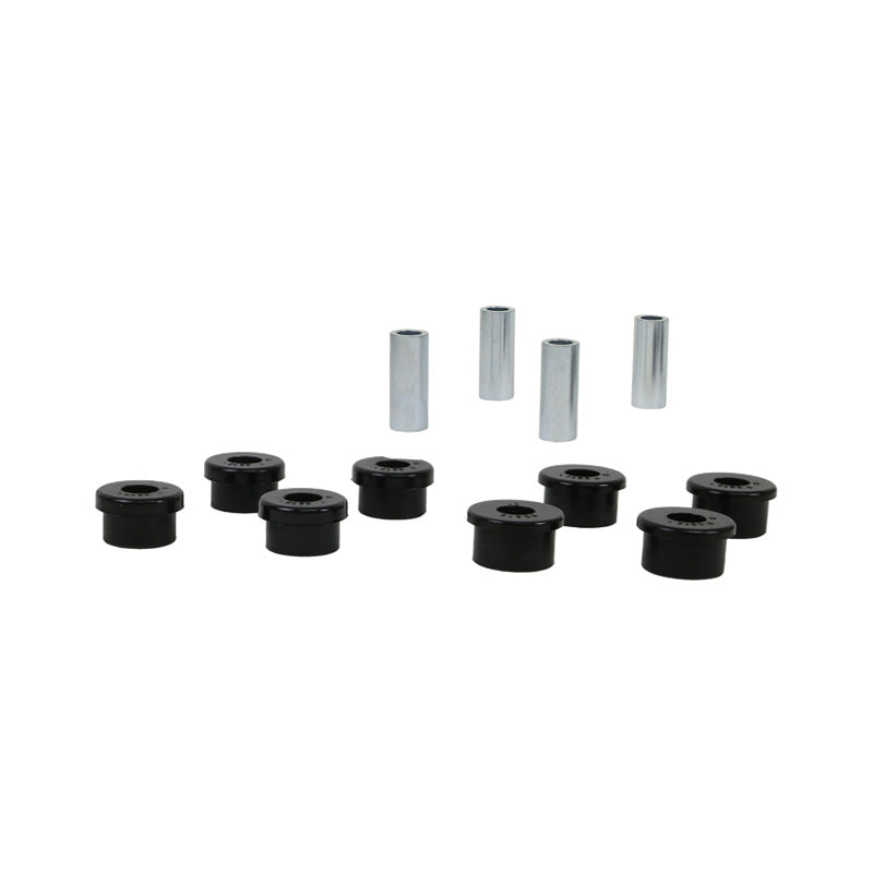 Whiteline, Lenker Radaufhängung - Lower Inner Front Bushing passend für Acura Integra / Honda Civic V/VI/CRX III/Domani/Integra / Rover 400 1988-2001, PU-Rim, Schwarz