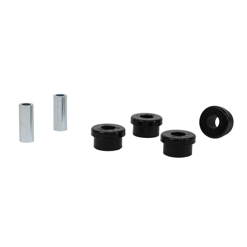 Whiteline, Lenker Radaufhängung - Lower Inner Front Bushing passend für Acura Integra / Honda Civic V/VI/CRX III/Domani/Integra / Rover 400 1988-2001, PU-Rim, Schwarz