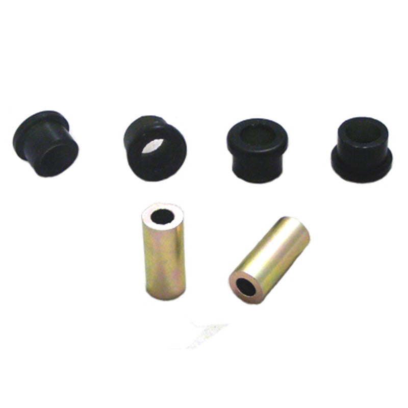 Whiteline, Lenker Radaufhängung - Lower Inner Front Bushing passend für Toyota MR 2 III ZZW3 / Echo Limousine/Hatchback P1 1999-2007, PU-Rim, Schwarz